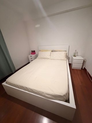 Estructura Cama IKEA MALM 2 Cajones Blanca