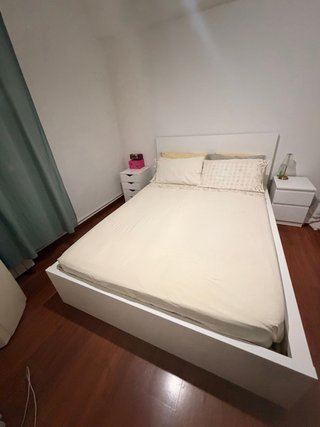 Estructura Cama IKEA MALM 2 Cajones Blanca