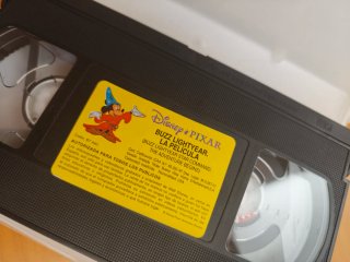 Buzz Lightyear: La Película VHS