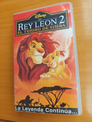 El Rey León 2: El Tesoro de Simba VHS