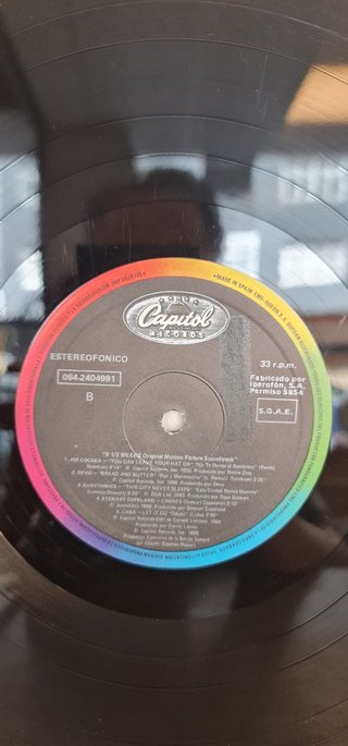 Banda Sonora Original 9 1/2 Weeks LP