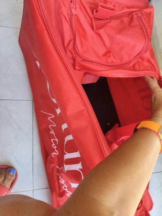 Bolsa Deporte Fortuna Roja Gigante Lona