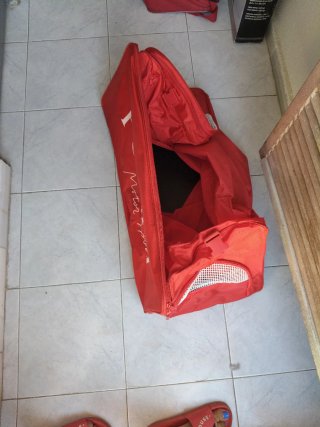 Bolsa Deporte Fortuna Roja Gigante Lona