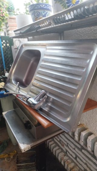 Freidora industrial acero inoxidable
