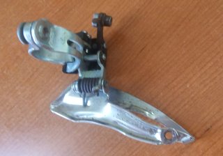 Desviador delantero bicicleta doble plato