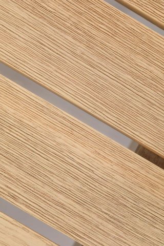 Mesa de jardín 160x90cm acero y madera de Acacia