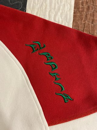 Sudadera GRIMEY Roja y Blanca