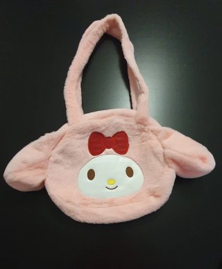 Bolso peluche My Melody rosa