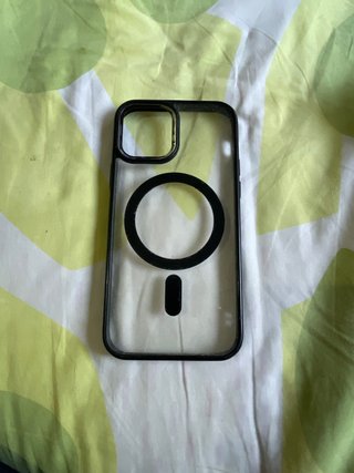 Funda iPhone 11 Transparente Negra