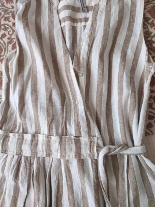 Vestido Verano Rayas M Stradivarius