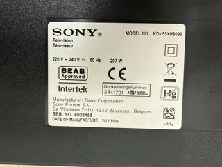 Sony 55” 4K UHD Android TV ( sin patas)