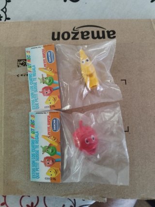 2 Frutiñecos Danone Petit Suisse (Plátano y Fresa)