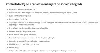 Numark Party Mix DJ Controller, para principiantes
