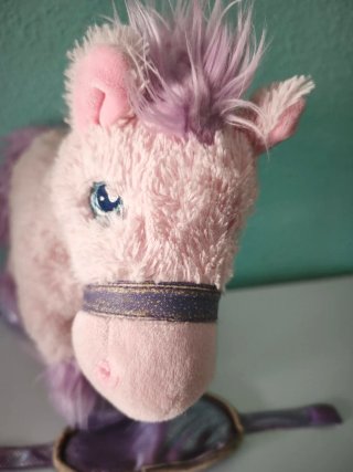 Peluche Caballo Keel Toys Rosa