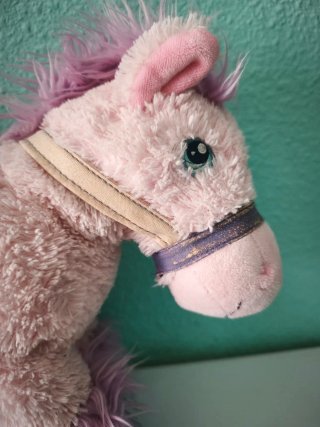 Peluche Caballo Keel Toys Rosa
