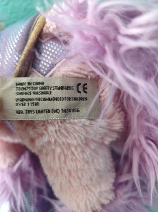 Peluche Caballo Keel Toys Rosa