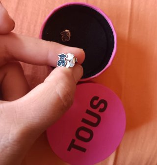 Pendientes Tous Oso Espinelas Plata 925