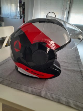 Casco Moto LS2 Verso Talla XL 51-52cm