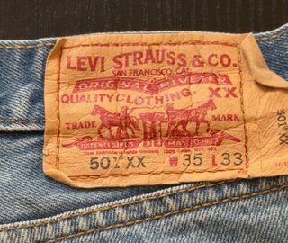 Levi's 501 XX Shorts Vaqueros Vintage Talla W35