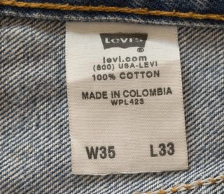Levi's 501 XX Shorts Vaqueros Vintage Talla W35