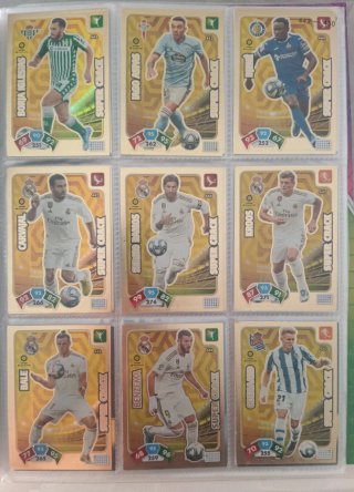 Colección cromos fútbol Adrenalyn 2019-20