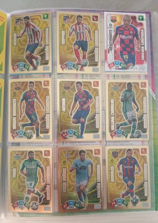 Colección cromos fútbol Adrenalyn 2019-20