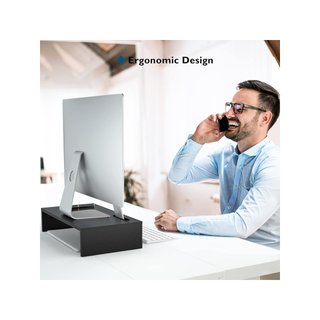 BONTEC elevador monitor madera ergonómico