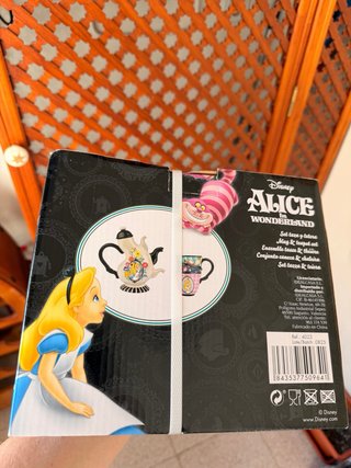 Tetera y Taza Disney Alicia en el País de las Mara