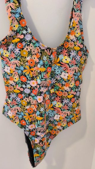 Bañador estampado floral