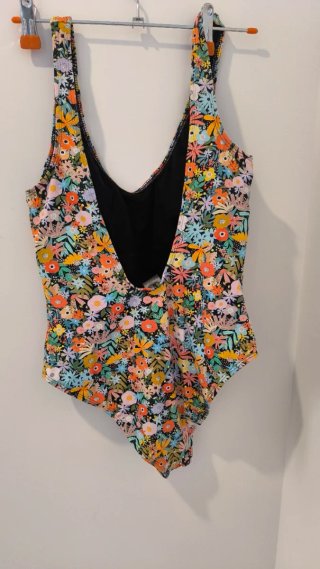 Bañador estampado floral