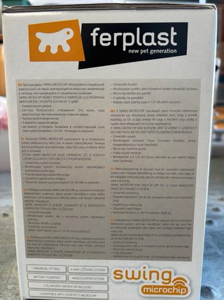 Portina per Gatti Ferplast Microchip