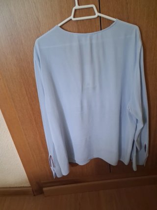 Camisa Tommy Hilfiger azul talla 42