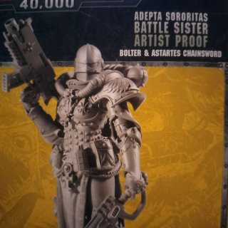 Figura Warhammer 40.000 para pintar
