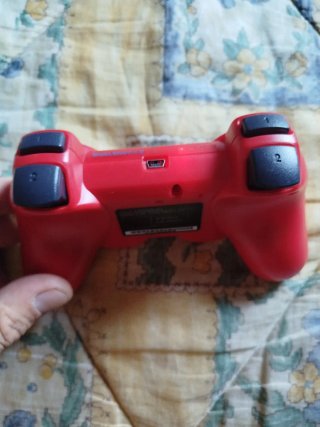 Mando bluetooth Sony DualShock 3 Sixasis rojo