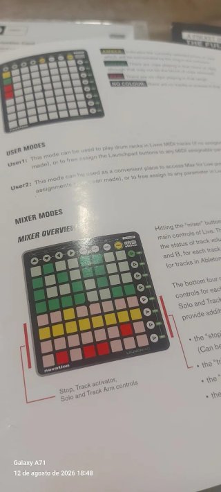Controlador Ableton Live Launchpad