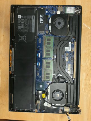 Placa base Dell XPS 15 7590 I7/Gtx-1650/16gb Ram