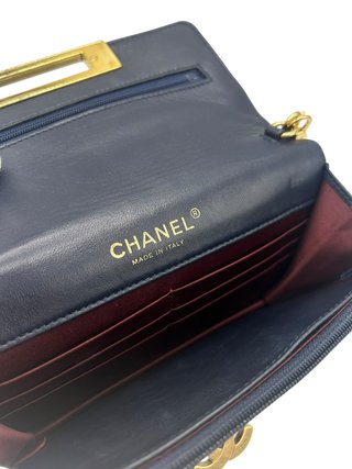 Bolso Chanel Golden Class Wallet on Chain Negro/Do