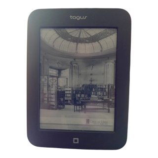 E-reader Tagus Táctil Negro