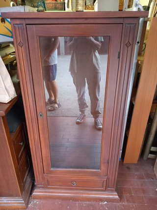 Mobile in legno con specchio