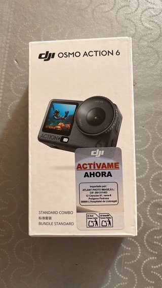 DJI Osmo Action 6 Cámara Negra