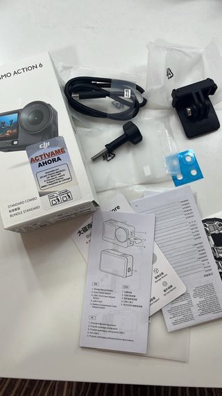 DJI Osmo Action 6 Cámara Negra