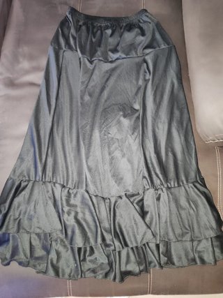 Falda Flamenco Negra Talla L