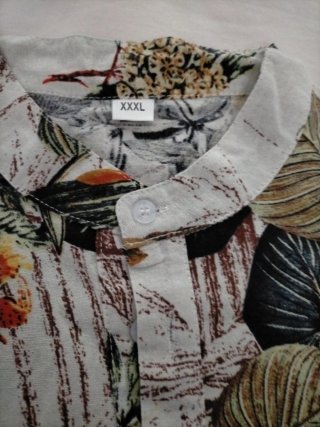 Camisa estampada hombre