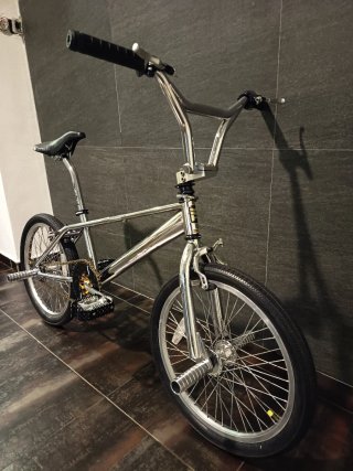Bicicleta BMX Haro Zippo Cromada
