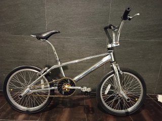 Bicicleta BMX Haro Zippo Cromada