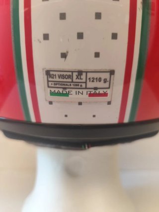 Casco Nolan N21 Visor Asso Rosso