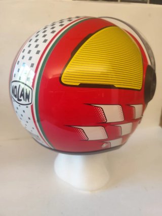 Casco Nolan N21 Visor Asso Rosso