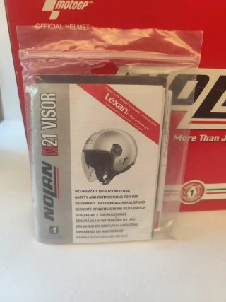 Casco Nolan N21 Visor Asso Rosso