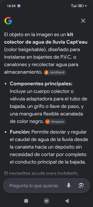 Kit Capt'eau para recogida de agua de lluvia