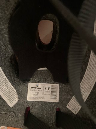 Casco de bici rosa para niño